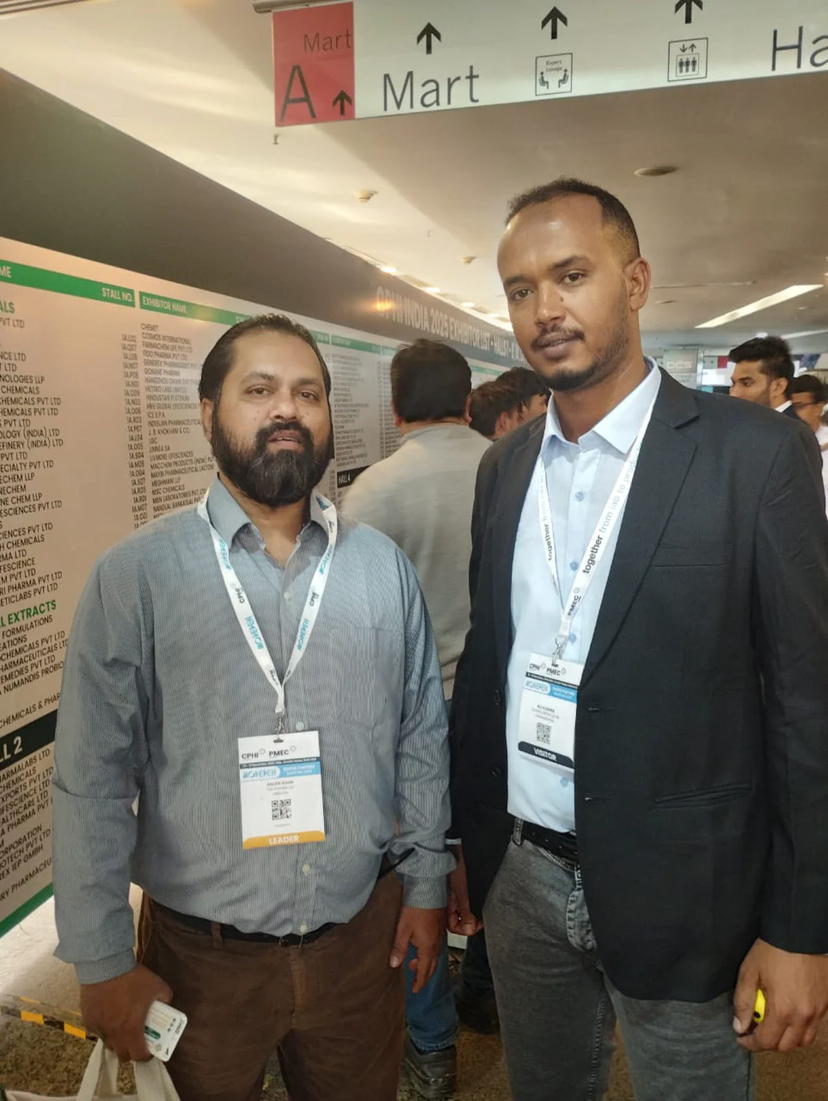 ASI Pharma representatives with international buyers